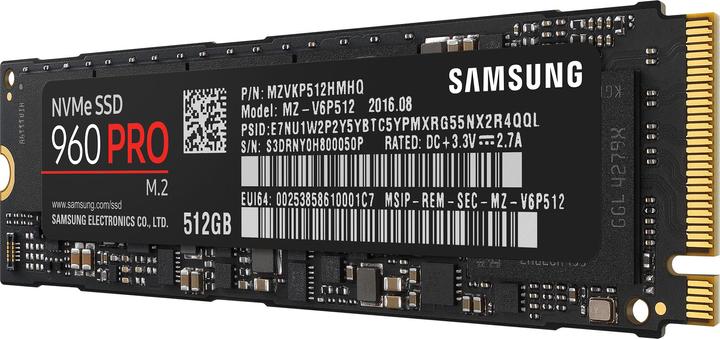 Actual product image Samsung 960 Pro (512 GB, M.2)