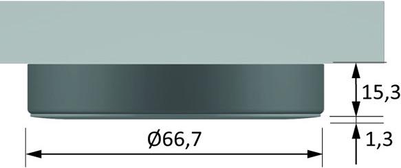 Produktbild Halemeier LED Ein-/Anbauleuchten EcoPower Flood 12 V (88 lm)