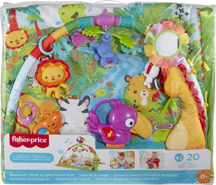 Immagine prodotto Fisher-Price Coperta per l'avventura nella foresta pluviale, imballaggio ridotto