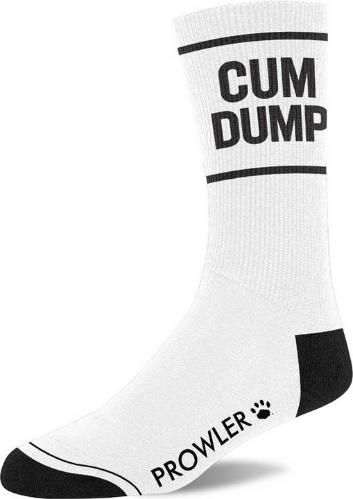 Prowler Cum Dump Socks - White/Black (One Size)