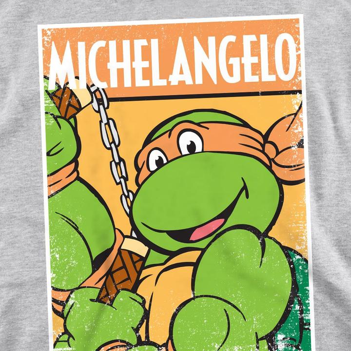 Immagine prodotto Teenage Mutant NT Felpa Michelangelo Adulto Unisex (M)