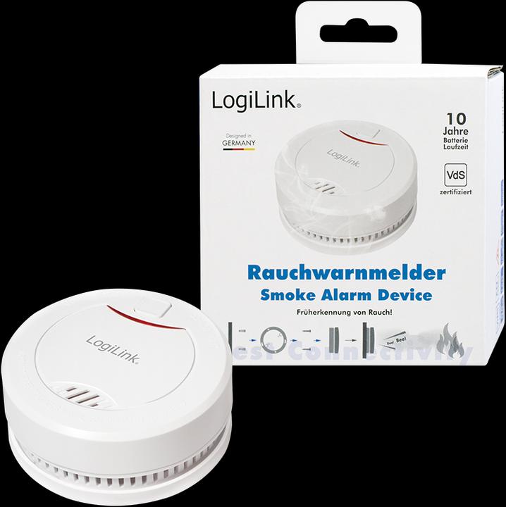 Actual product image LogiLink Smoke detector