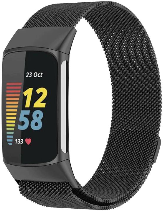 PhoneLook Milanaise-Armband aus Stahl in (Grösse L) (Aluminium)