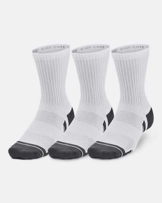Produktbild Christina Aguilera Under Armour Performance Cotton Mid-Crew Socks White (3x) (M)