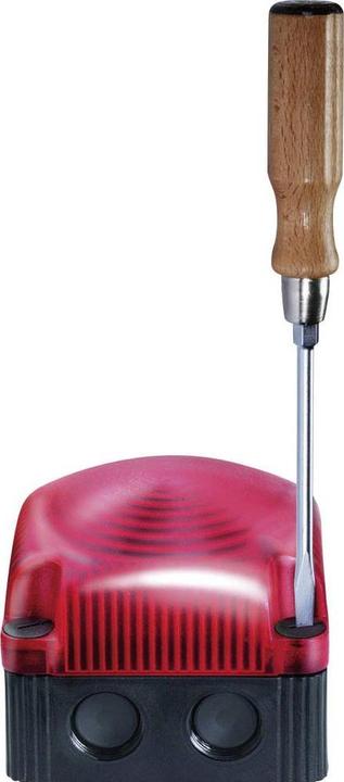 Actual product image Werma LED Double Flash Beacon 24Vdc Ylw