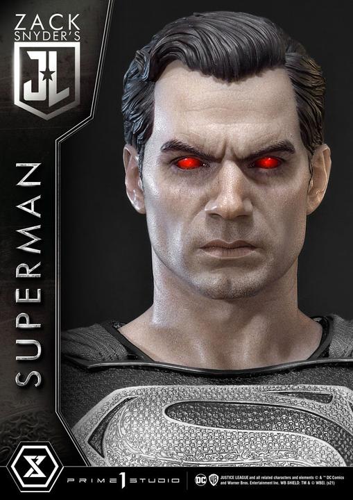 Produktbild Prime 1 Studio Justice League statuette Superman Black Suit Edition 84 cm