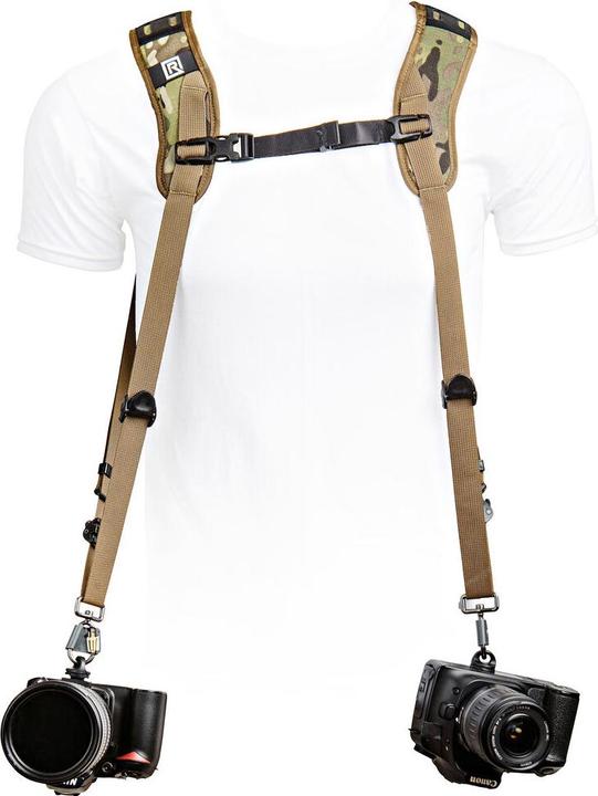 Produktbild Blackrapid Double Camera Harness - Multi Terrain Camo (Nackengurt)