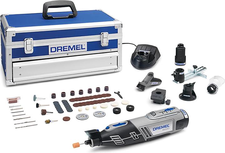 Dremel 8220-5/65 Kit multiutensile 12v in platino BS