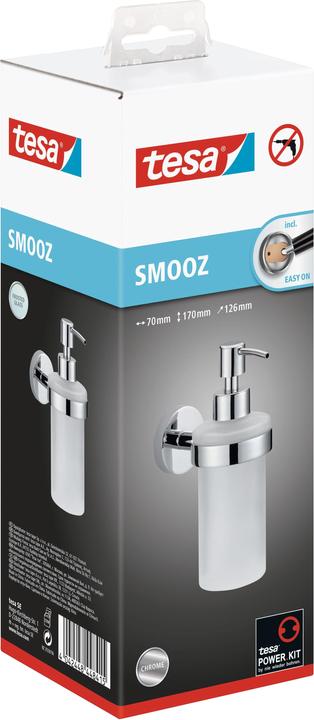 Actual product image tesa SMOOZ soap dispenser incl. adhesive solution without drilling