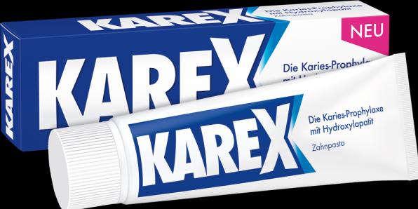 Karex Zahnpasta für Erwachsene (75 ml) fluoridfrei