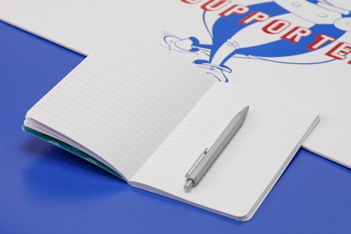 Actual product image Clairefontaine Asterix 5 Notebook (11 x 17 cm, Lined, Hardcover)