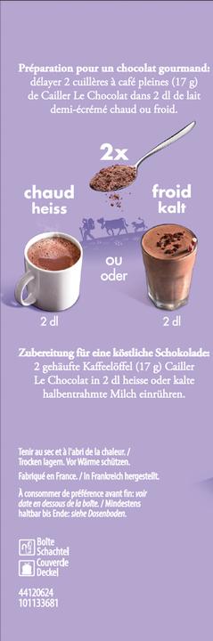 Produktbild Cailler Le Chocolat Kakaogetränkepulver (500 g)