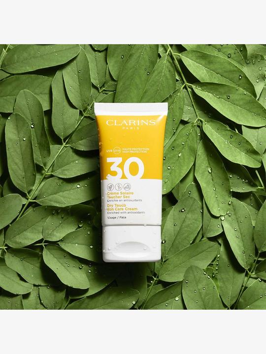 Image du produit Clarins Toucher sec (Crème solaire visage, SPF 30, 50 ml, 73 g)