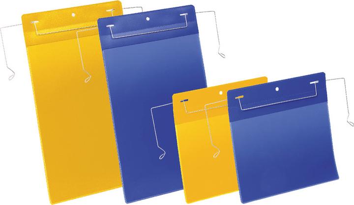 Produktbild Durable Kennzeichnungstaschen mit Drahtbügel (A5, Quer)