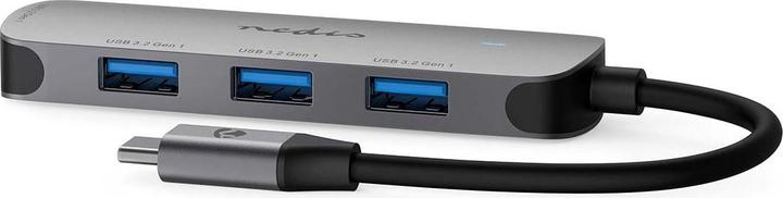 Immagine prodotto Nedis Hub USB 1x USB-C™ - 4x USB A, 4 porte, USB 3.2 Gen1, alimentato via USB, 5 Gbps (USB-C, 4 Porti)