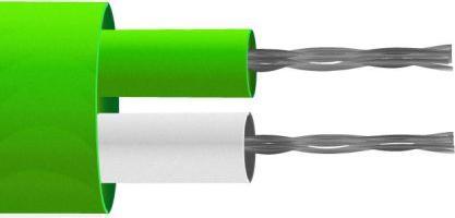 Image du produit Rs Pro Câble de thermocouple non blindé 7/0,2mm isolé en caoutchouc silicone pour thermocouple type K, L. (10 m)