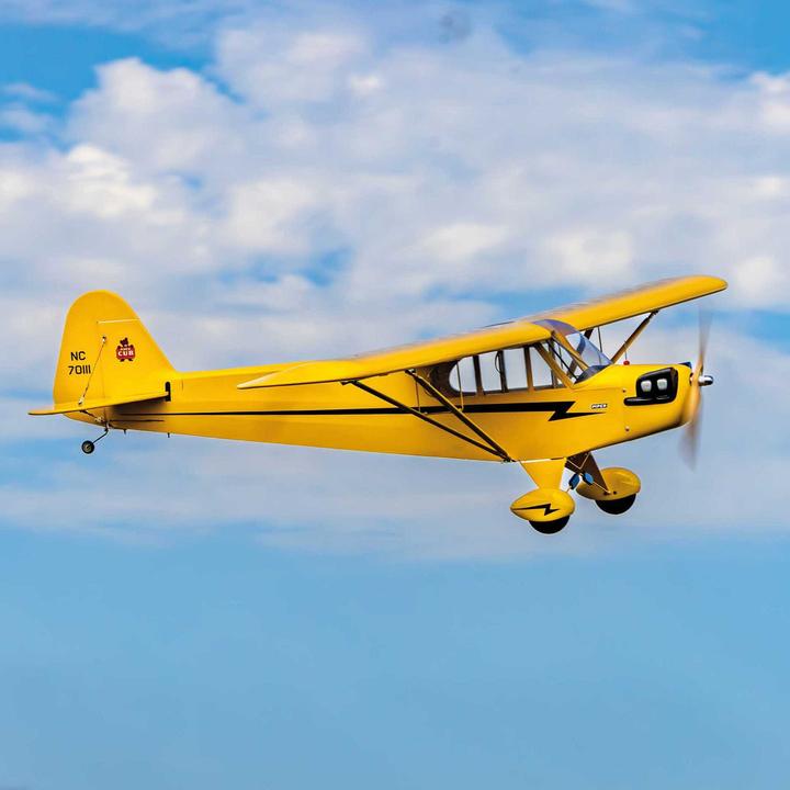 Actual product image Hangar 9 FLIEGER Piper J-3 Cub 2096mm EP/ARF * NETTO/NETTO PREIS OHNE RABATT (Scale Helicopter)