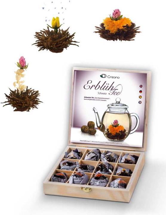 Produktbild Creano Erblühtee in Holz-Box (77.10 g)