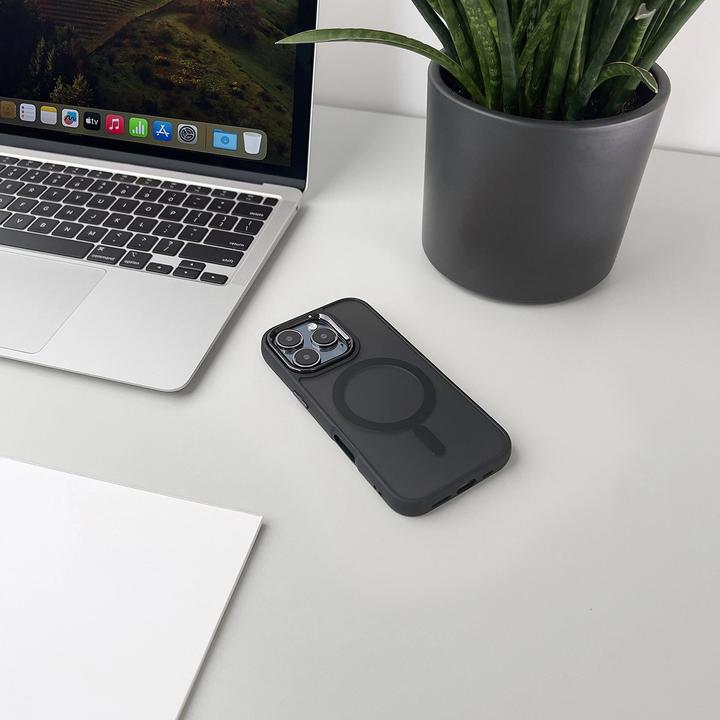Produktbild Hurtel Fashion Case mit MagSafe für Samsung Galaxy A16 5G - Schwarz (Samsung Galaxy A16 5G)