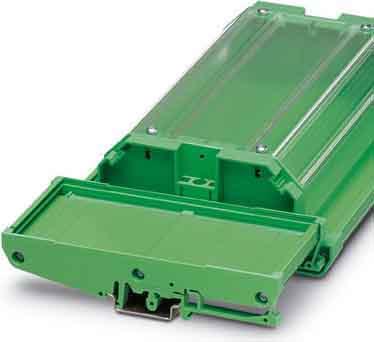 Actual product image Phoenix Contact Top-hat rail housing side part polyamide UM122-SEFE/L 10 pcs. (Housing)
