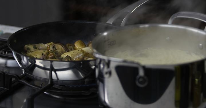 Productafbeelding Tefal Jamie Oliver Cook's Classic (24 cm, Braadpan + kasserol, Roestvrij staal)