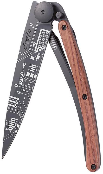 Produktbild Deejo Wood Tattoo Black (9.50 cm)