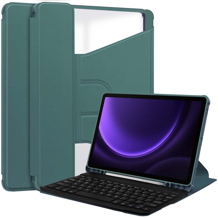 Actual product image Lobwerk 2in1 set Bluetooth keyboard in black + cover for Samsung Galaxy Tab S9 FE 2023 X510/SM-X516/SM-X51 (X)