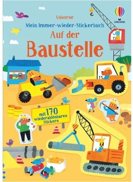 Actual product image My always again sticker book: On the construction site