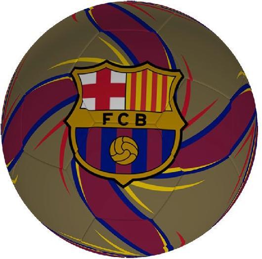 NoName FC Barcelona Bal Star Gold Size 2