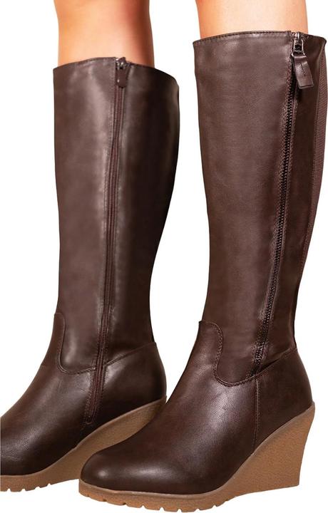 Produktbild Where's That From Wadenhohe Stiefel Lara Kunstleder (41)