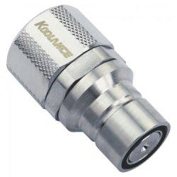 Actual product image Koolance ANK QD3 Schnellverschluss gerade m??nnlich auf 13/10mm - silber