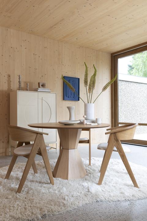 Actual product image Zuiver Lotus Table (120 x 120 x 75 cm)