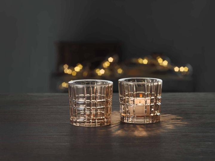 Actual product image Nachtmann Tealight holder Square Votives (2 x, Ø 7 x 6.5 cm)