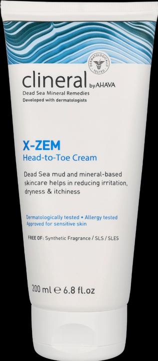Immagine prodotto Ahava Crema intensiva per tutto il corpo Clineral X-ZEM (Crema dalla testa ai piedi) 200ml (Crema corpo, 200 ml)