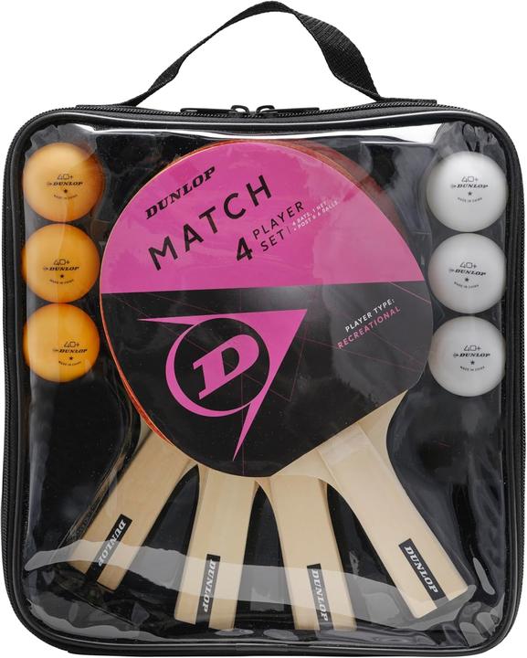 Produktbild Dunlop Tischtennis Set Match 4 Player