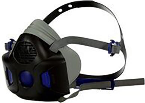 Image du produit 3M Secure Click Half Mask Reusable Respi (Pas de classe de protection officielle, 1 x)