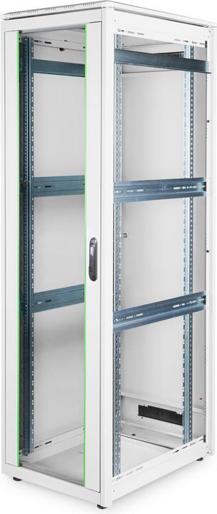 Produktbild Assmann DIGITUS 42HE Unique Netzwerkschrank 600x800mm Glastür Grau (42 HE, 19 Zoll Rack)