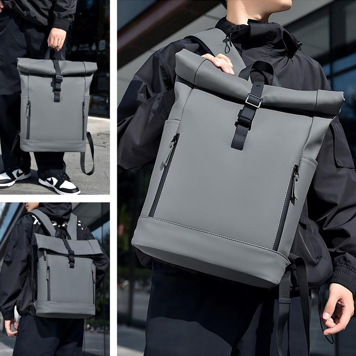 Image du produit Hermex Sac à dos pour ordinateur portable Sac à dos Roll-Top Sac à dos Roll-Top-Backpack Sac à dos Roll-Up (15 l)