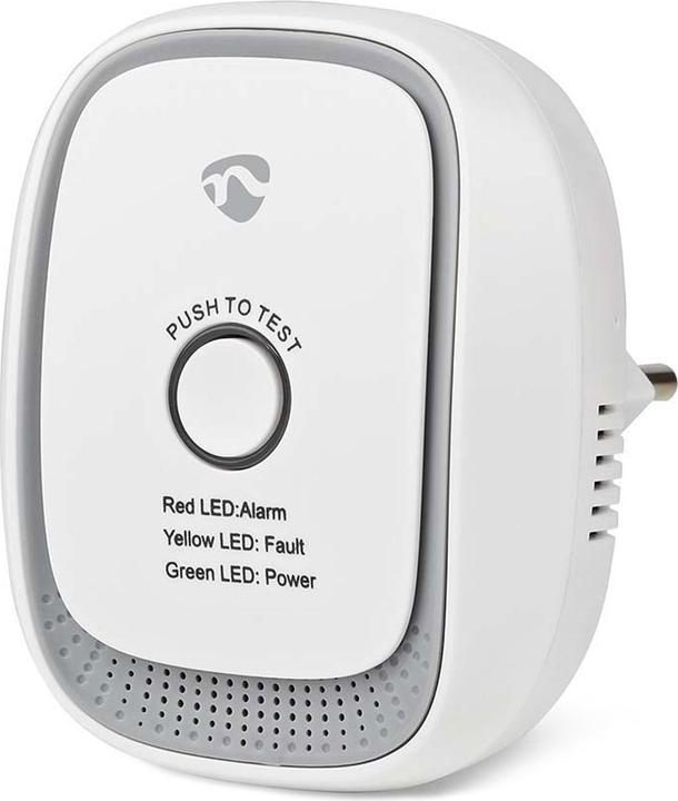 Produktbild Nedis SmartLife Gasdetektor | Zigbee 3.0 | Netzstromversorgung | Sensorlebensdauer: 5 Jahre | EN 501