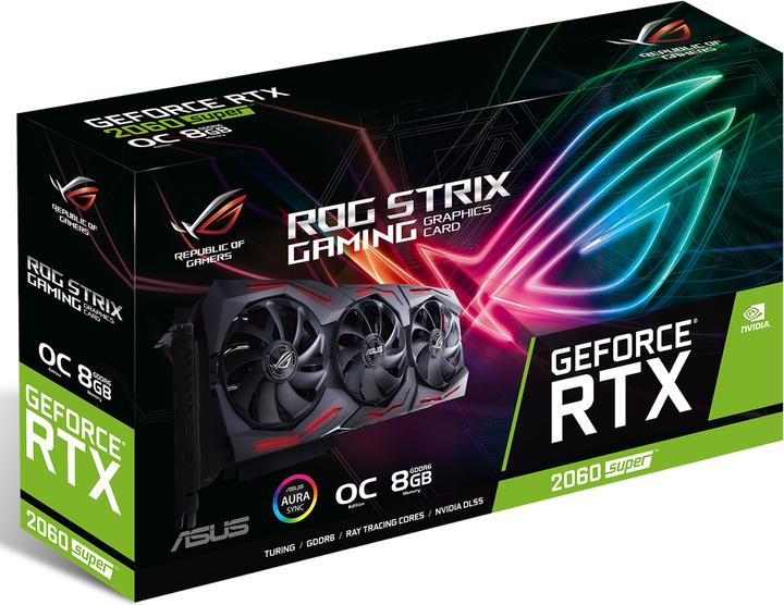 Actual product image ASUS GeForce RTX 2060S ROG Strix O8G Evo Gaming (8 GB)