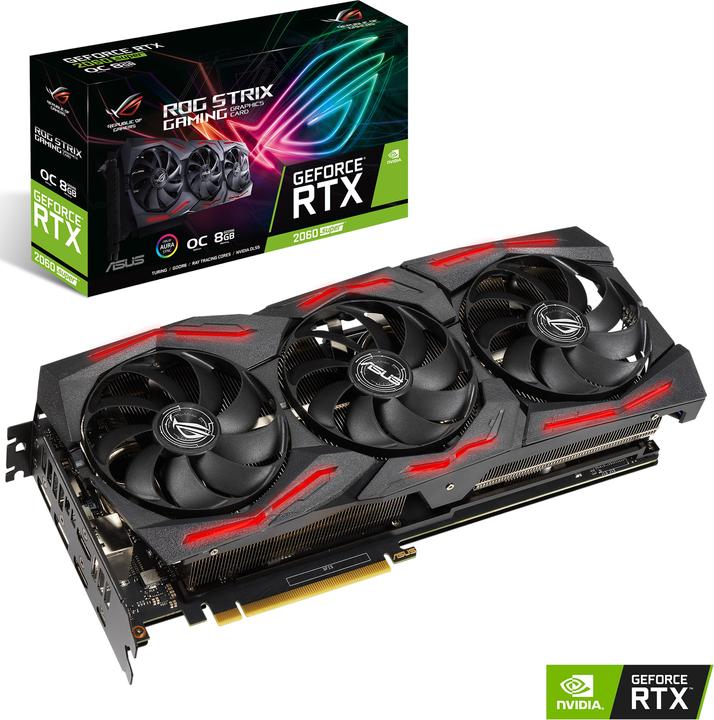 Actual product image ASUS GeForce RTX 2060S ROG Strix O8G Evo Gaming (8 GB)