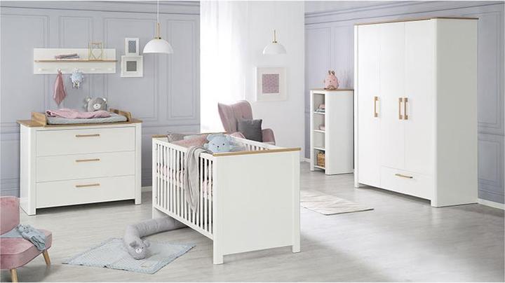 Roba komplett Babyzimmer Ava (Lit de bébé, Unité de changement, Armoires pour enfant)