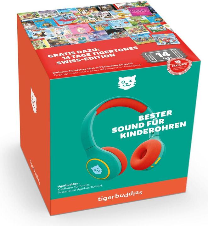 Tigermedia Tigerbuddies Headphones (German, French, Italian, English)