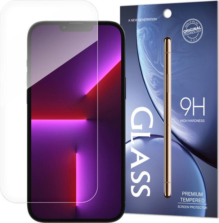 Hurtel 9H iPhone 14 Pro Max screen protector - Transparent (1 Stück, Apple iPhone 14 Pro Max)