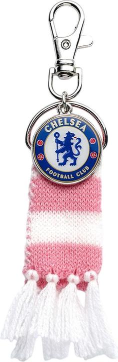 Chelsea FC TaschenAnhänger Schal (100% synthetisches Material)