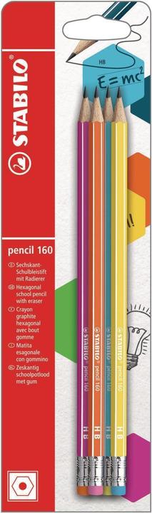 STABILO 160 Matita (2.20 mm, HB, 4 x)