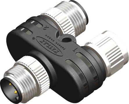 Produktbild Rs Pro Stecker, M12, 1-polig, Buchse, M12, 1 Ports, 2-polig