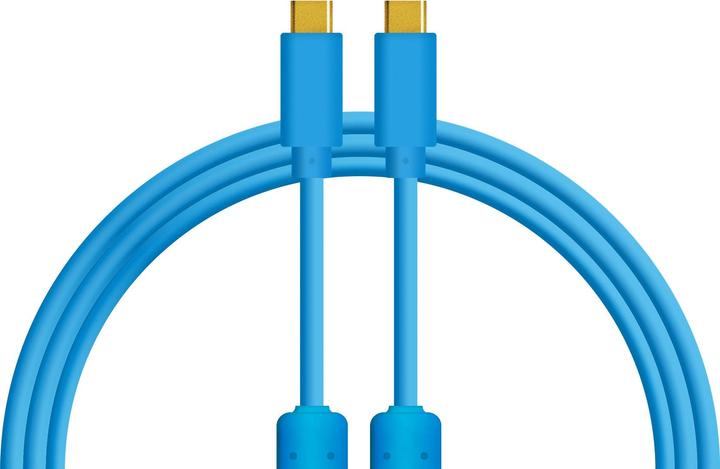 DJTechTools Chroma Cables USB-C to C Blue (1 m)