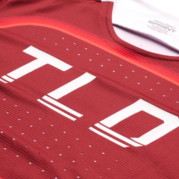 Actual product image Troy Lee Designs Sprint Jersey, Reverb, race red, S (S)