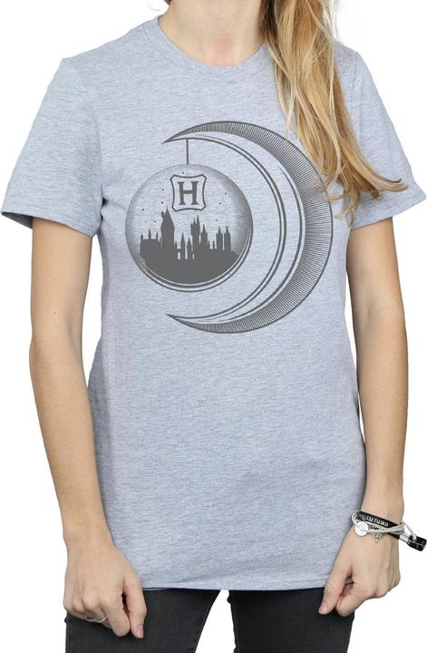Immagine prodotto Hogwarts Moon Maglietta Ampia Donna (L)